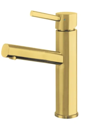 Fast Shipping Whitehaus Waterhaus WHS1206-SB-B Brass Lead-Free Solid Stainless Steel Single Lever Elevated Lavatory Faucet