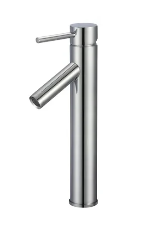 Pelican International Cascade Series PL-8112 Single Hole Vessel Faucet in Chrome Finish Handmade