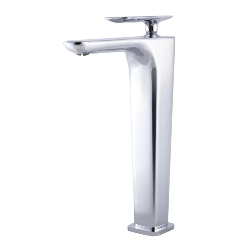 Hot Picks ALFI Brand AB1778-PC Polished Chrome Vessel Spout Brass Bathroom Sink Faucet With Single Lever