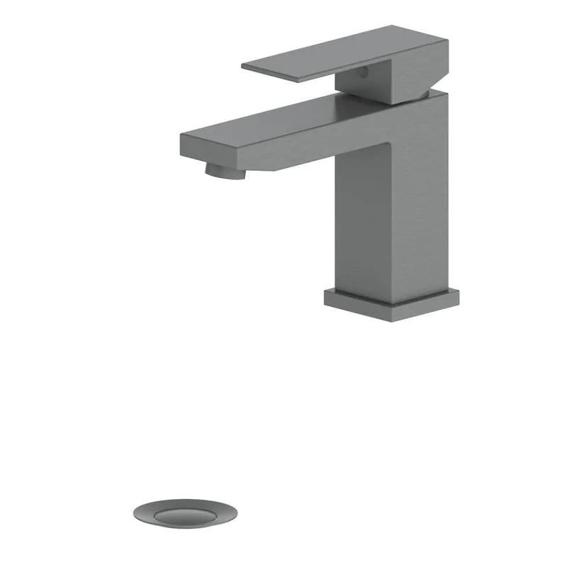 ZLINE North Lake Single Hole 1.5 GPM Gun Metal Bathroom Faucet With Drain Best Seller