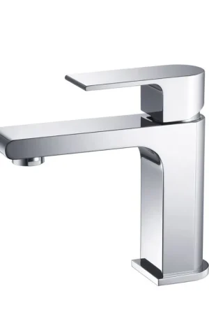 Seasonal Sale Blossom Diamond Series Jubilee 5" x 7" Chrome Lever Handle Bathroom Sink Single Hole Faucet