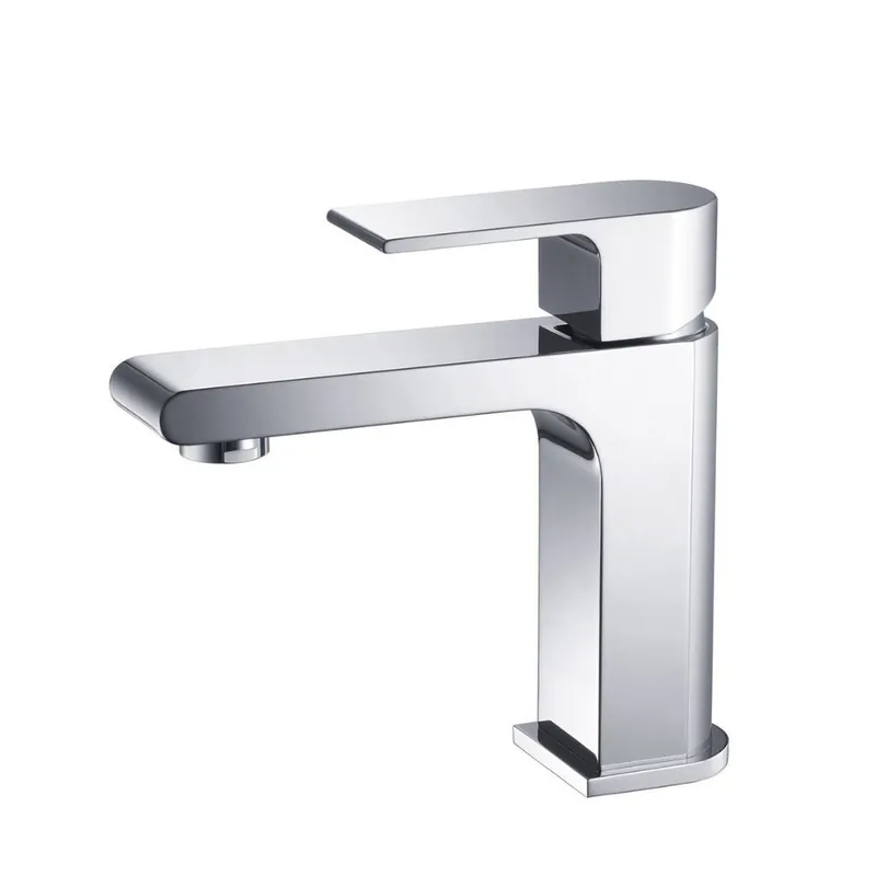 Seasonal Sale Blossom Diamond Series Jubilee 5" x 7" Chrome Lever Handle Bathroom Sink Single Hole Faucet