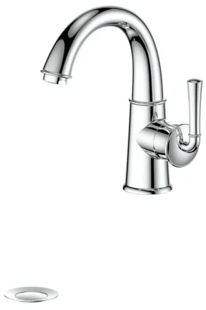 Time-Limited ZLINE Olympic Valley Chrome Single Hole 1.5 Gpm Bathroom Faucet With Drain