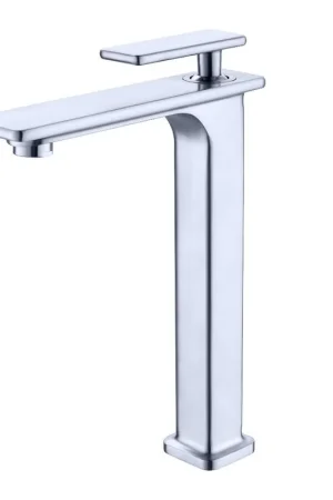 Vanity Art 12" Polished Chrome Single Hole Dazzling Mirror-Like Look Modern Bathroom Vessel Sink Faucet Brand New