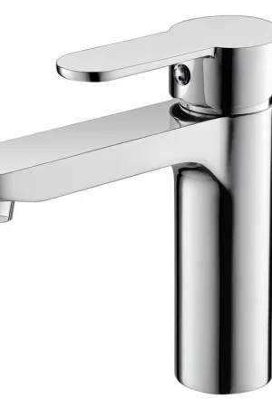 Price Drop Vanity Art 6" Polished Chrome Single Hole Dazzling Mirror-Like Look Modern Bathroom Vessel Sink Faucet
