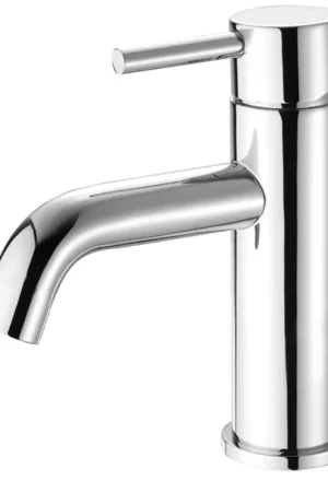 Shop Now Vanity Art 7" Polished Chrome Single Handle Modern Bathroom Sink Faucet