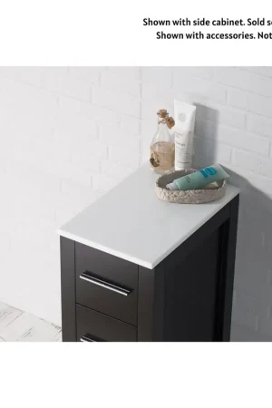 Blossom Sydney 12" x 18" White Ceramic Vanity Top Budget