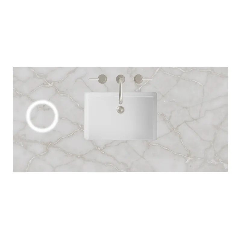James Martin Vanities 48" Victorian Silver Single 3cm Top With Sink and FreePower Wireless Charger Factory Price