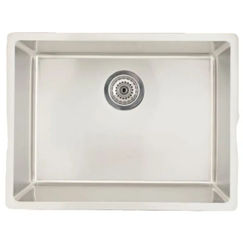 Weekend Sale American Imaginations AI-34466 Rectangle Stainless Steel Stainless Steel Laundry Sink with Stainless Steel Finish
