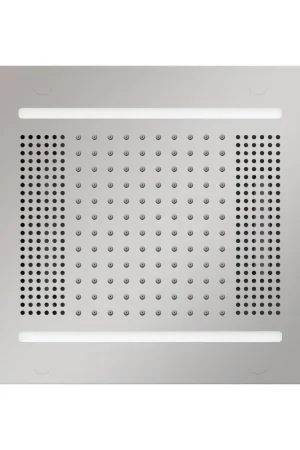 Don’t Miss Out ThermaSol 14" x 14" Polished Chrome Finish Hydrovive Light, Sound and Rain System
