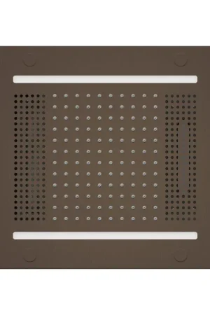 Best Price ThermaSol 14" x 14" Oil Rubbed Bronze Finish Hydrovive Light, Sound and Rain System