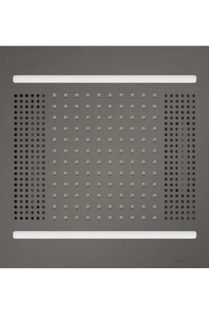 ThermaSol 14" x 14" Black Nickel Finish Hydrovive Light, Sound and Rain System Genuine