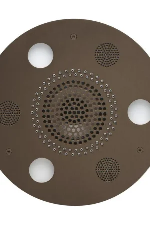 Time-Limited ThermaSol 10" Oil Rubbed Bronze Finish Round Serenity Advanced Light, Sound and Rain System