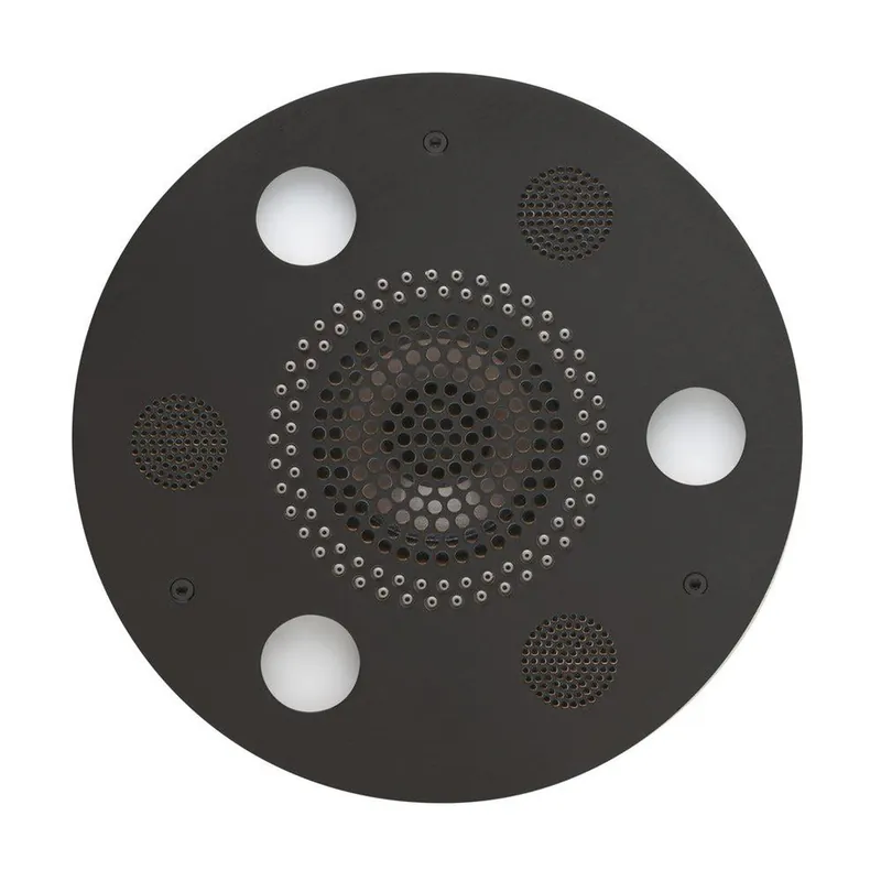 ThermaSol 10" Matte Black Finish Round Serenity Advanced Light, Sound and Rain System Seasonal Sale