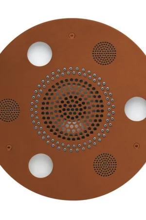 Fast Shipping ThermaSol 10" Antique Copper Finish Round Serenity Advanced Light, Sound and Rain System