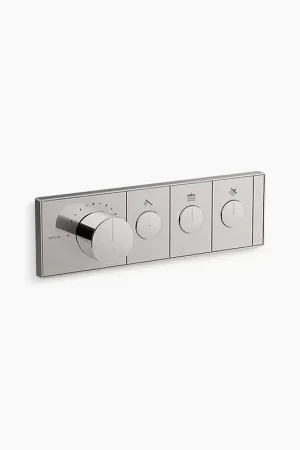 Kohler Anthem Vibrant Titanium 3-outlet Thermostatic Valve Control Panel Popular
