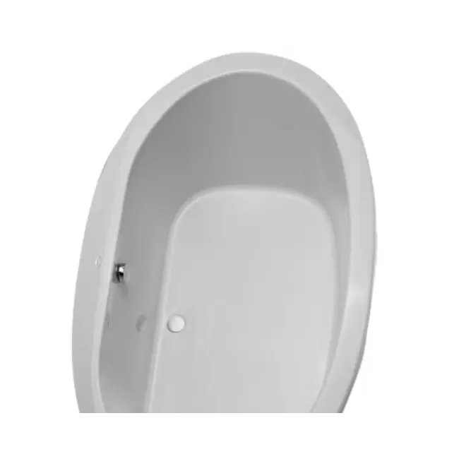 TOTO Pacifica Acrylic Soaker Bathtub With Brushed Nickel Grab Bar Markdown