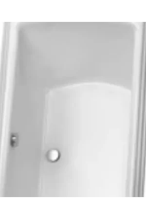 Discount TOTO Clayton Acrylic Soaker Bathtub With Polished Nickel Grab Bar