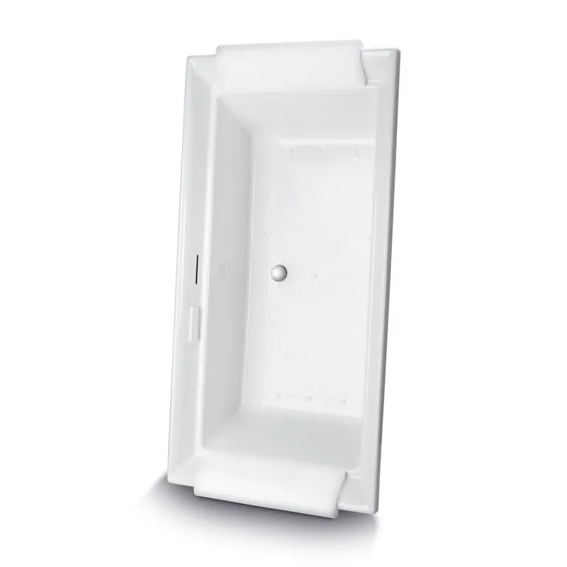 TOTO Aimes Airbath 6' Left Blower Acrylic Bathtub With Brushed Nickel Grab Bar Buy Direct
