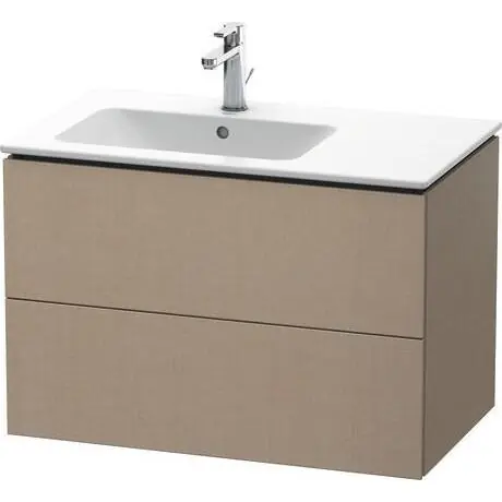 Duravit L-Cube 32" x 22" x 19" Linen Two Drawer Wall-Mount Vanity Unit (LC629107575) Popular
