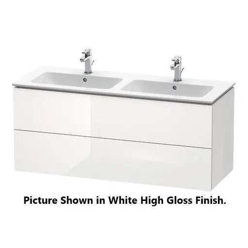 Big Sale Duravit L-Cube 51" x 22" x 19" Cashmere Oak Two Drawer Wall-Mount Vanity Unit (LC625801111)