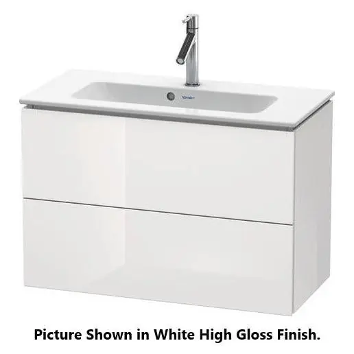 Duravit L-Cube 32" x 22" x 15" Stone Blue Two Drawer Wall-Mount Vanity Unit (LC625704747) Special Discount