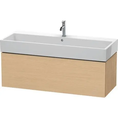 Duravit L-Cube 47" x 16" x 18" Natural Oak One Drawer Wall-Mount Vanity Unit (LC617903030) Don’t Miss Out