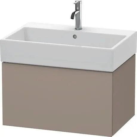 Duravit L-Cube 27" x 16" x 18" Basalt One Drawer Wall-Mount Vanity Unit (LC617604343) Cheap