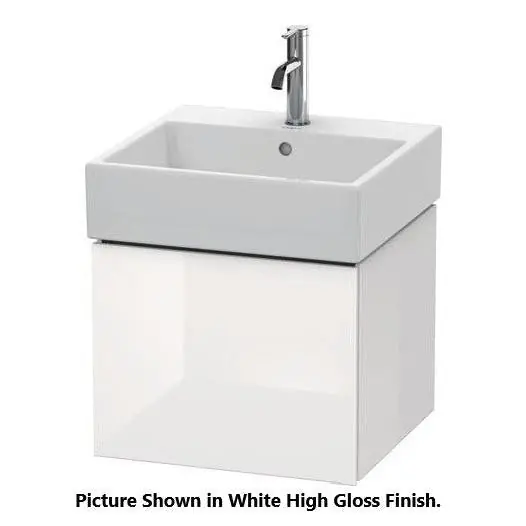Duravit L-Cube 19" x 16" x 18" Cappuccino One Drawer Wall-Mount Vanity Unit (LC617408686) Free Shipping