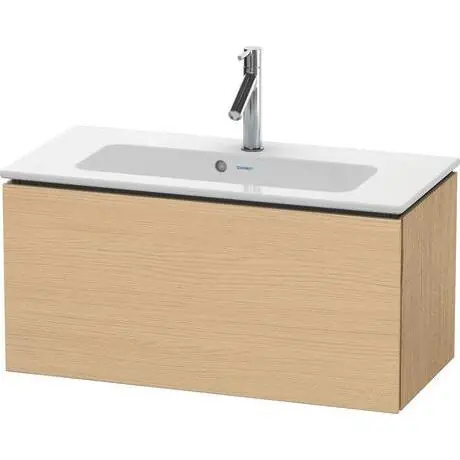 Duravit L-Cube 32" x 16" x 15" Natural Oak One Drawer Wall-Mount Vanity Unit (LC615703030) Viral