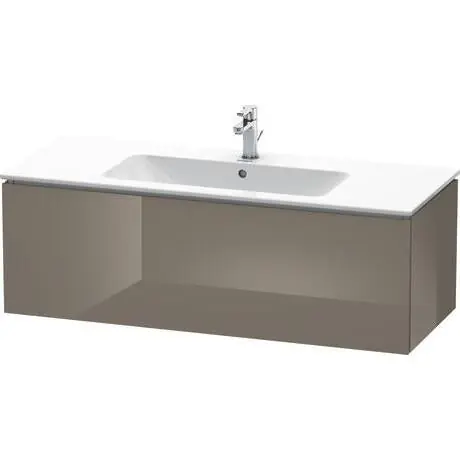 Duravit L-Cube 48" x 16" x 19" Flannel Gray One Drawer Wall-Mount Vanity Unit (LC614308989) Super Sale