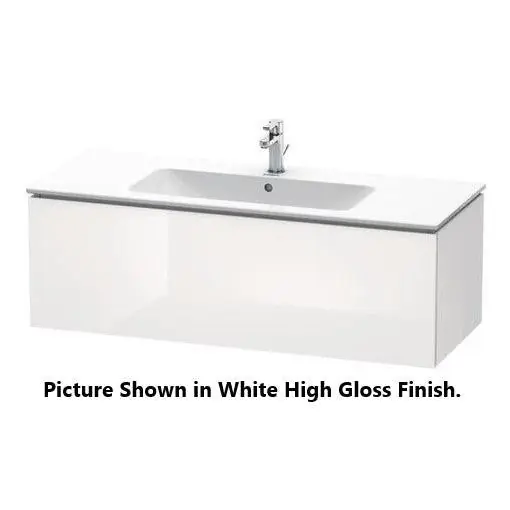 Duravit L-Cube 48" x 16" x 19" Dolomite Gray One Drawer Wall-Mount Vanity Unit (LC614303838) Latest