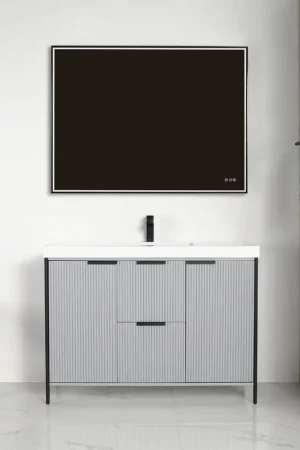 Blossom Zurich 48" Metal Grey Vanity Best Choice