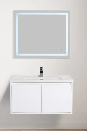 Best Price Blossom Bern 36" Glossy White Vanity With Ceramic Basin