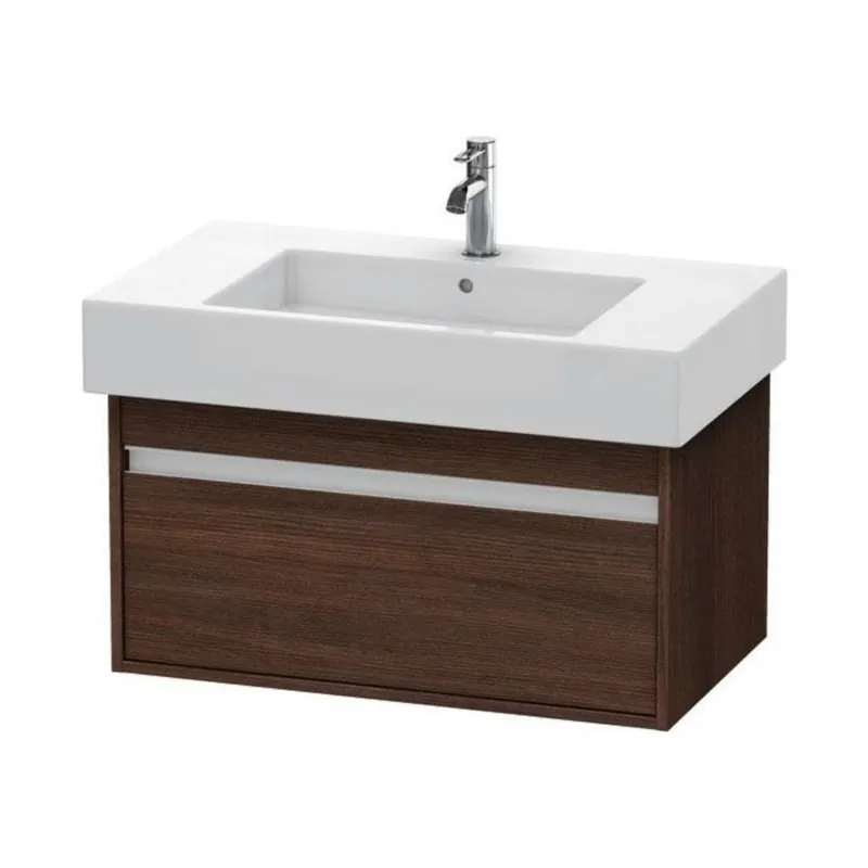 Duravit Ketho 31" x 16" x 18" Wall-Mount Vanity Unit in Chestnut Dark (KT66900) Place Order