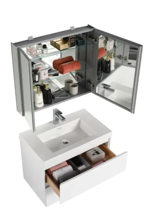 Don’t Miss Out Blossom Assisi 30" Glossy White Single Sink Vanity Base