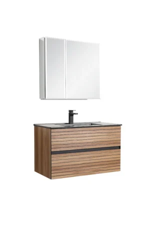 Blossom Annecy 36" Maple Strip Single Sink Vanity Base Low Price