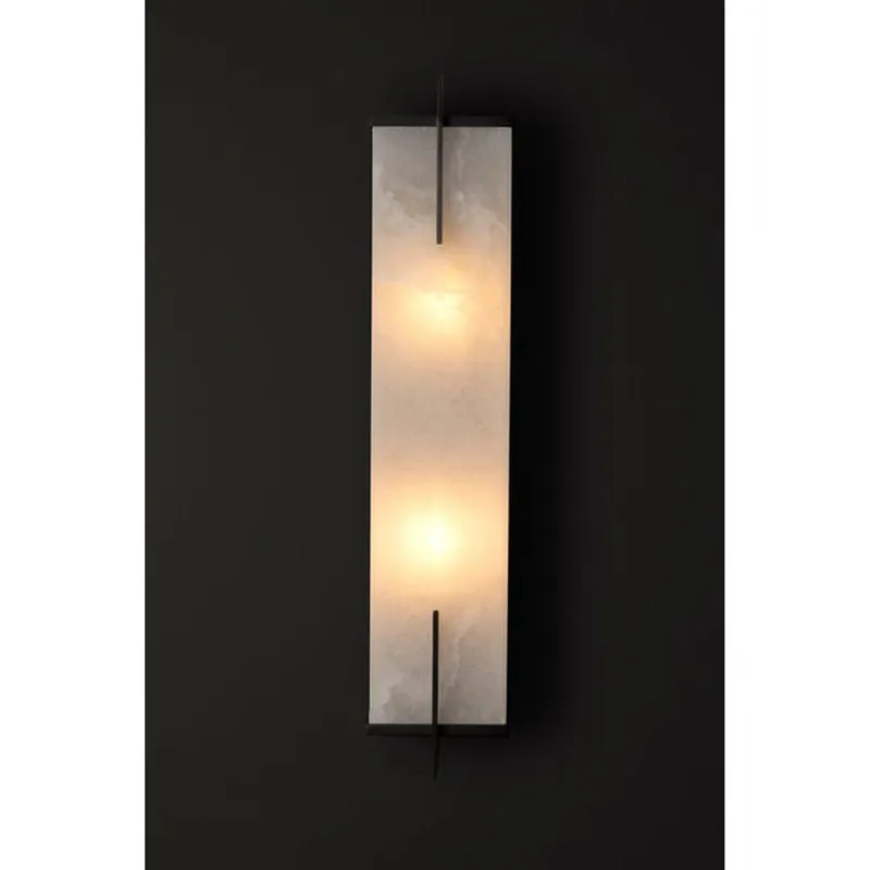 Direct From Factory The Vault Beckett Alabaster Wall Sconce