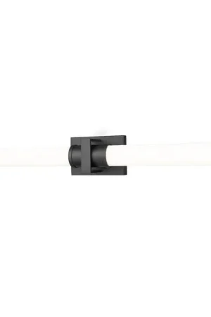 Bargain Z-Lite Idris 33" 1-Light LED-Integrated Matte Black Steel Opal White Glass Shade Vanity Lighting