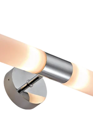 Afina G9 LED Bulb Round Double Glass Sconce Next Day Delivery