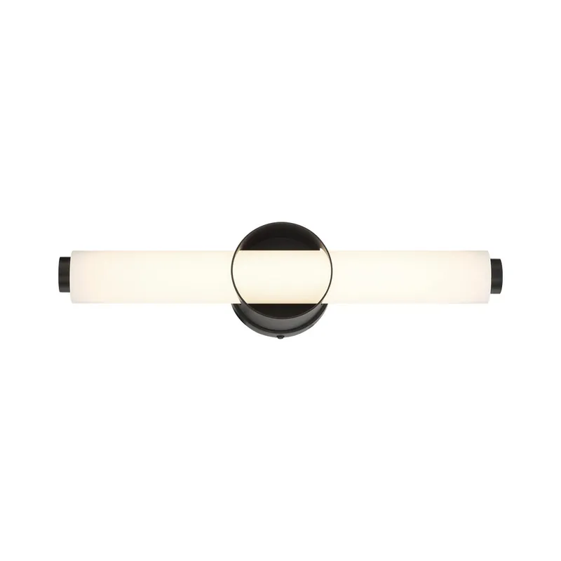Eurofase Lighting Santoro 20" Small Dimmable Integrated LED Black Bath Bar Worldwide Shipping