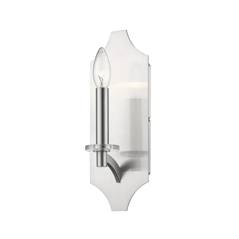Seasonal Sale Z-Lite Zander 5" 1-Light Brushed Nickel Wall Sconce
