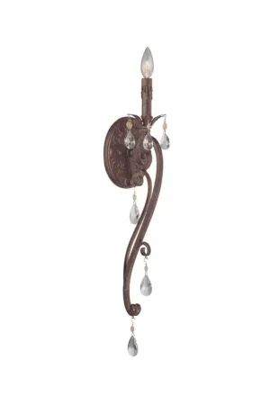 Order Now Craftmade Englewood 5" x 26" 1-Light FrencRoast Candle-Style Wall Sconce