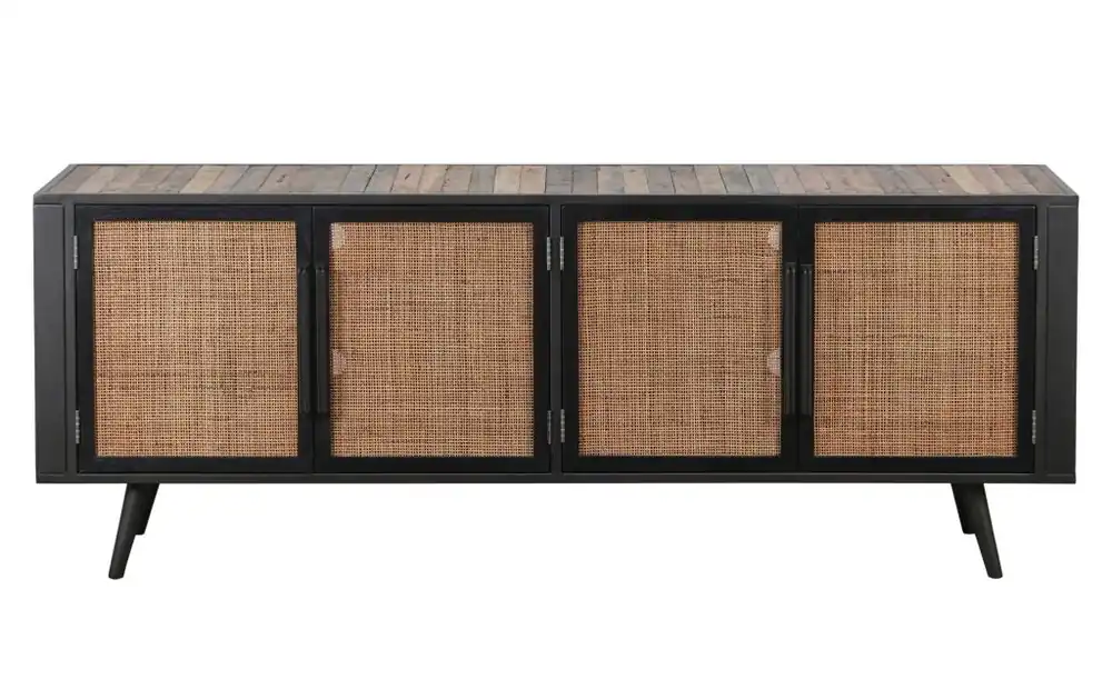 Warranty Included TV Dresser 4 Doors By Novasolo - BW RT 18050