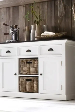 Luxury Buffet with 2 Baskets By Novasolo - B129CT