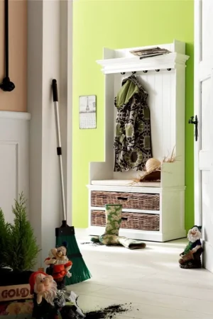 Entryway Coat Rack & Bench Unit By Novasolo - CA593 Factory Price