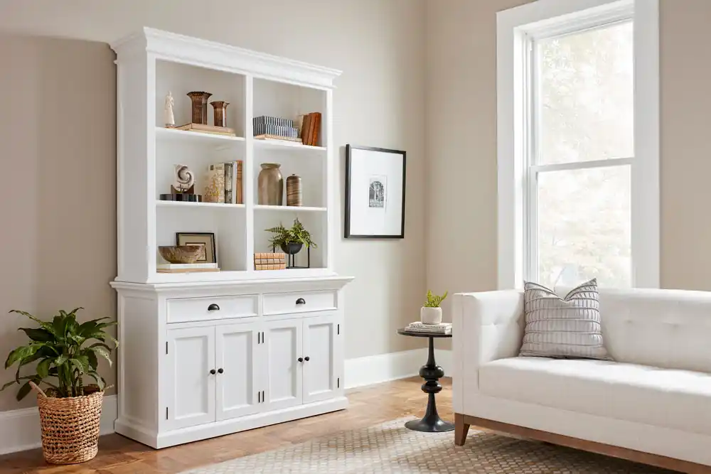 Luxury Buffet Hutch Unit with 6 Shelves By Novasolo - BCA608