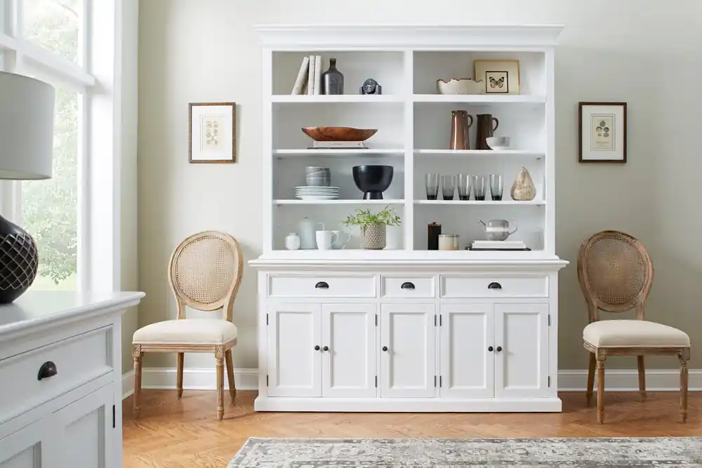 Markdown Hutch Bookcase 5 Doors 3 Drawers By Novasolo - BCA606