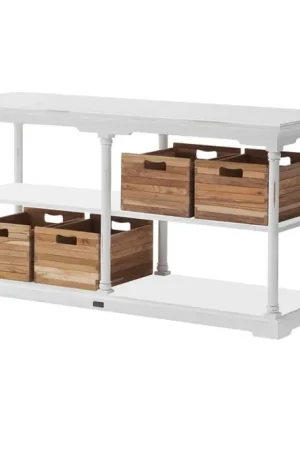 Kitchen Table High with 6 boxes By Novasolo - T787 Best Seller