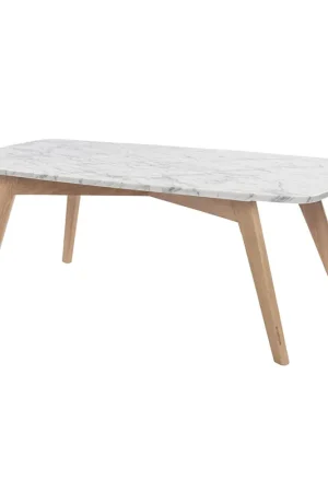Faura 18" x 43.5" Rectangular Italian Black Marble Coffee Table with W Express Delivery